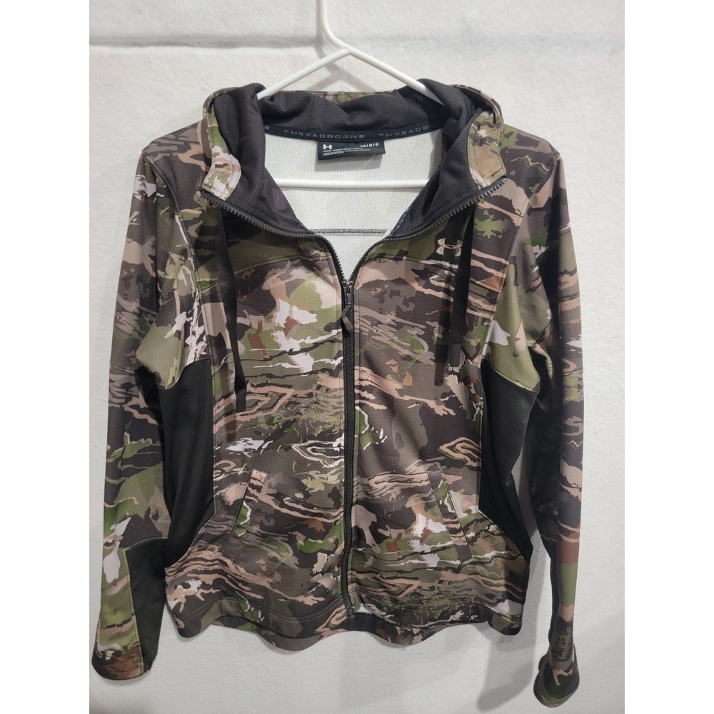 Under Armour Ridge‎ Reaper Forest Early Season Threadborne Jacket Women's L Camo